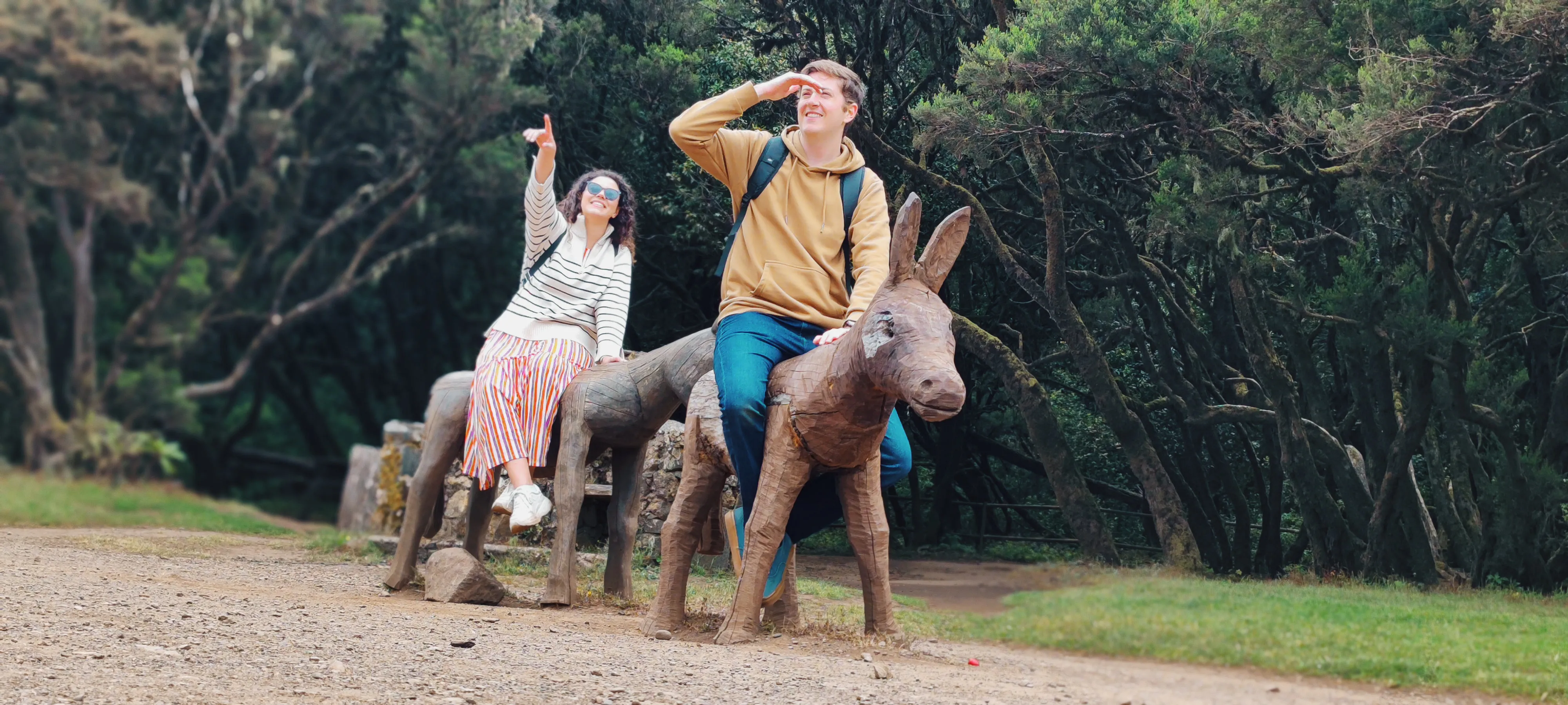 Foto de unos aventureros