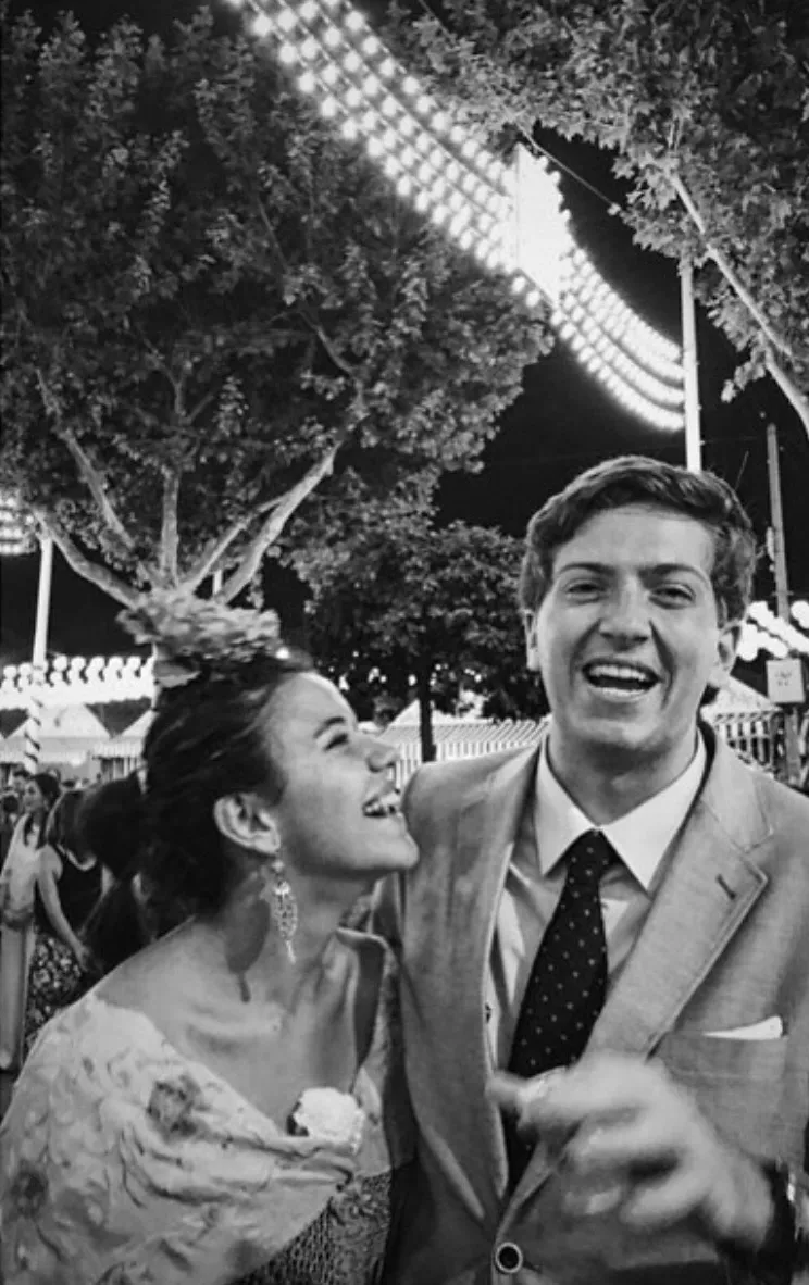 Foto en la Feria de Sevilla